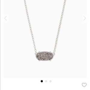 Kendra Scott Platinum Drury Necklace